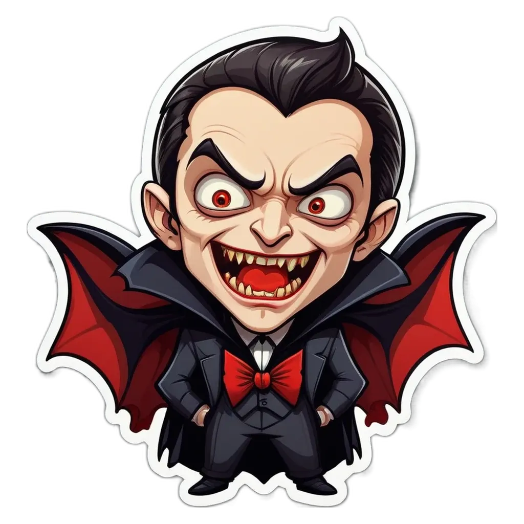 A character from a vampire comic strip.