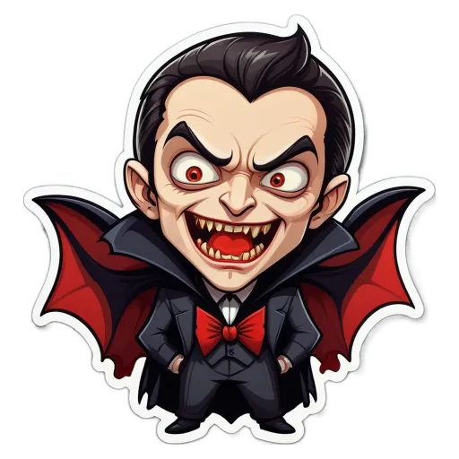 A character from a vampire comic strip.