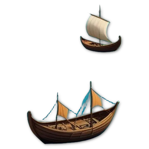 A black and white image of two boats on water.