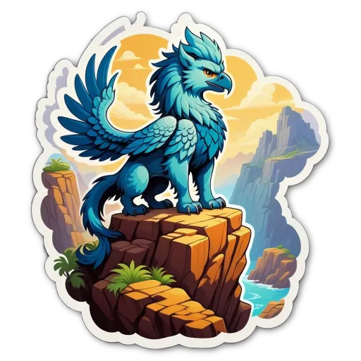 A picture of a bird with blue feathers that is on top of a rock.
