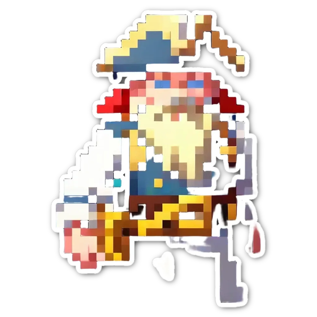 A man in a pirate costume holding a sword.