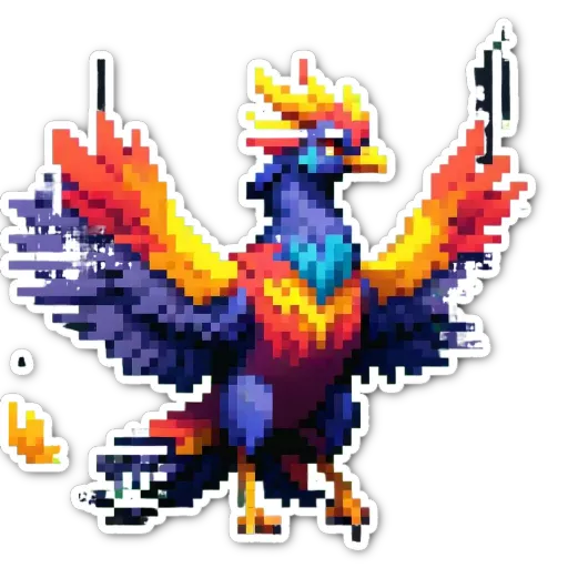 A colorful bird with a black body and a blue head.
