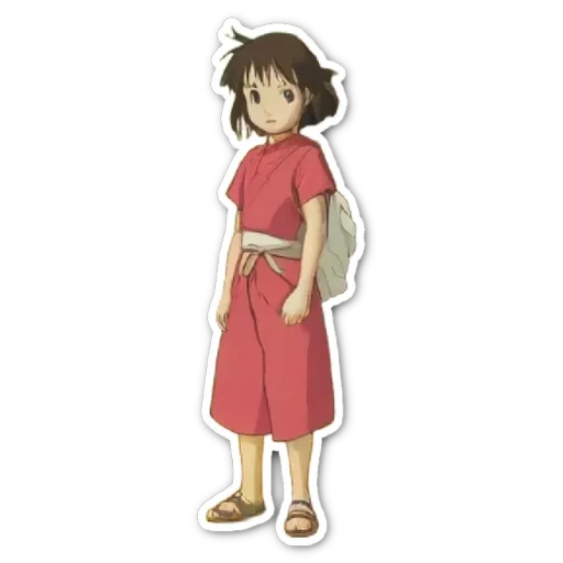 A girl is standing with her hands on her hips and wearing a red outfit.