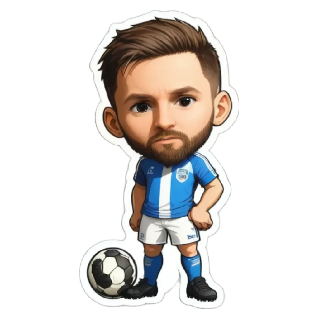 A boy is playing with a soccer ball.