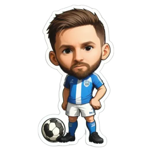 A boy is playing with a soccer ball.