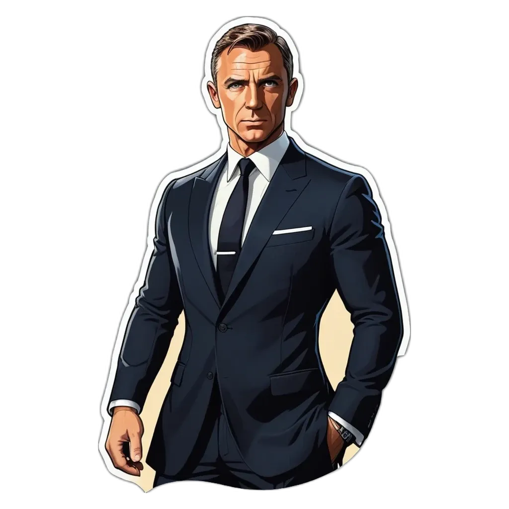 A picture of a man wearing a suit and tie.