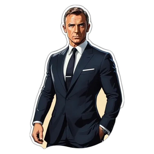 A picture of a man wearing a suit and tie.