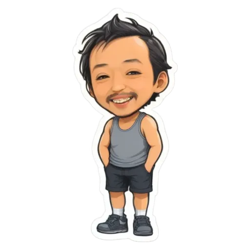A boy is standing with his hands in his pockets.