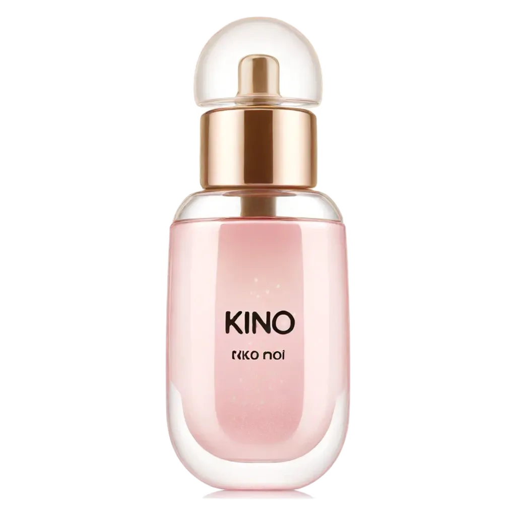 A makeup bottle of Kino Noi by itself on a white background.